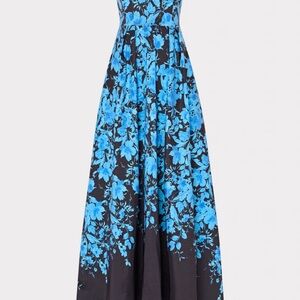 Milly Winoa Flower Strapless Gown